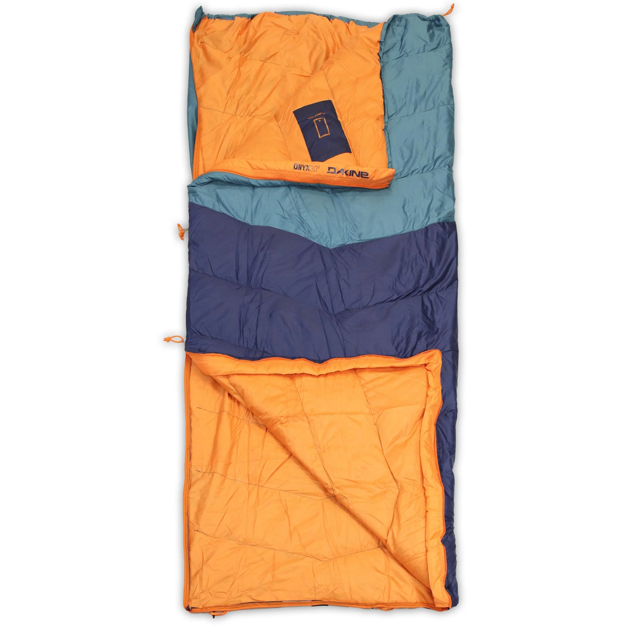 Onyx 30 Series Sleeping Bag - Naval / Vibrant Orange - Image 4