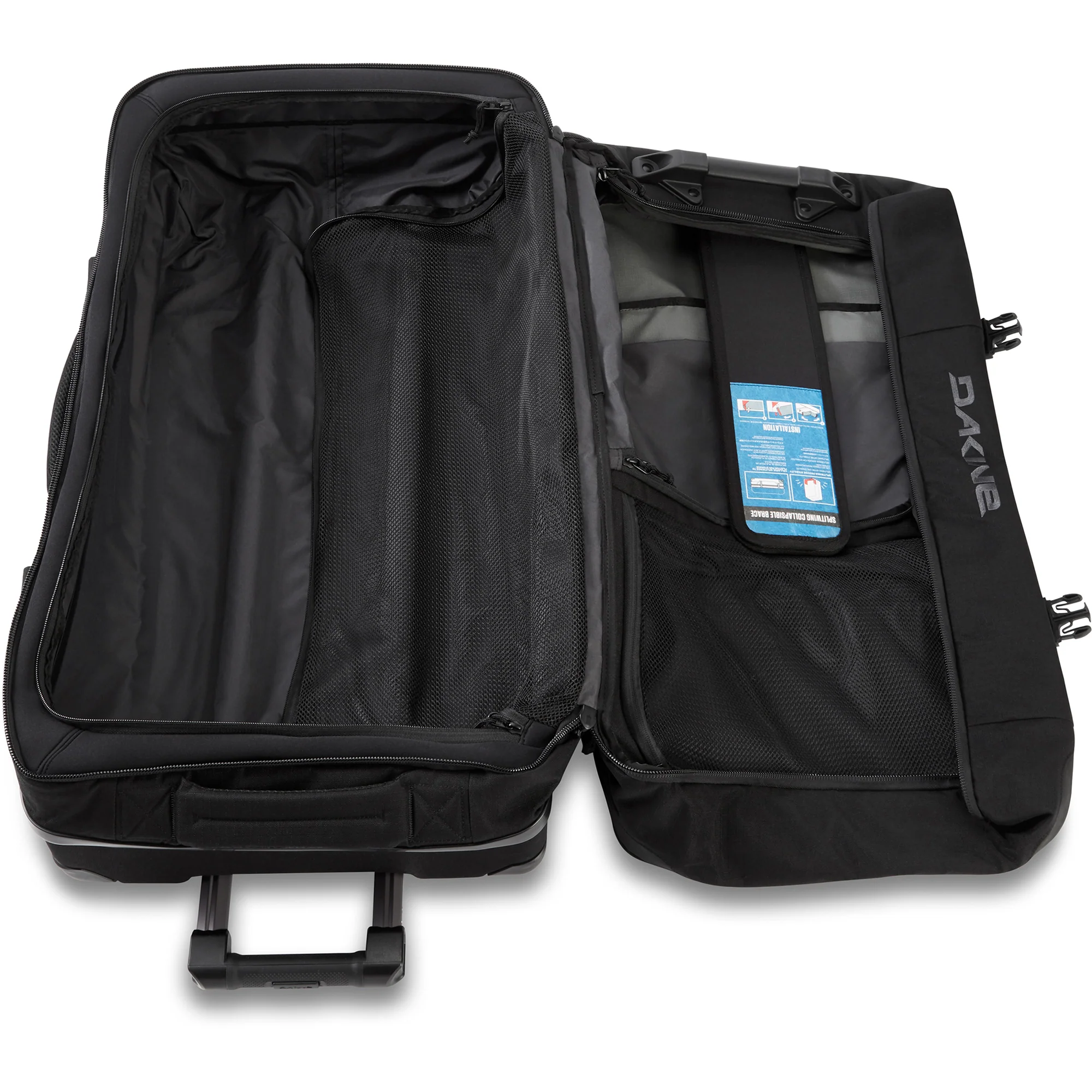 Split Roller Bag 85L - Black - Image 7