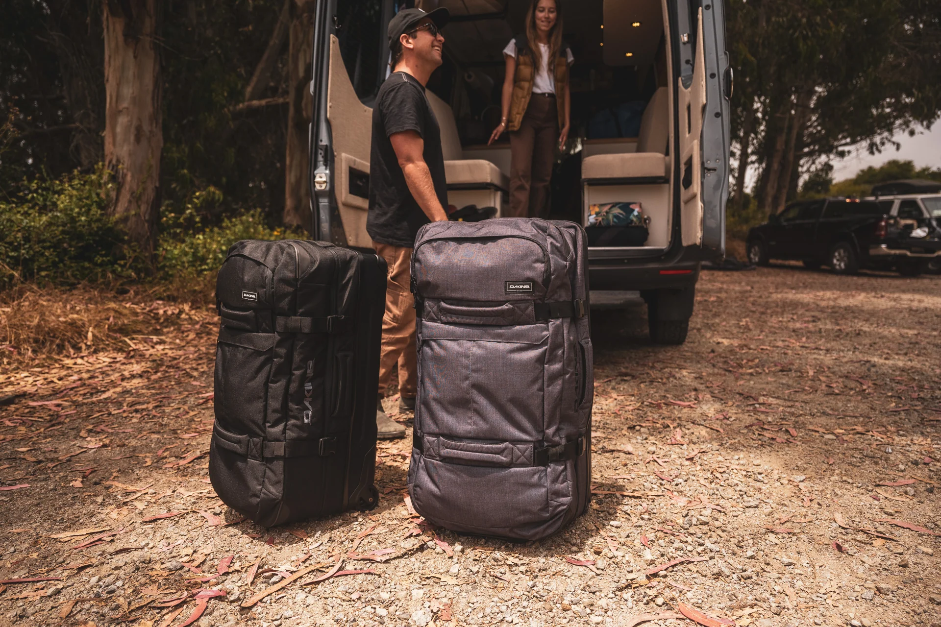 Split Roller Bag 85L - Black - Image 13